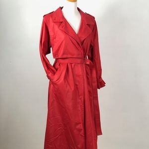 Vintage London Fog Trench Coat - Size 14